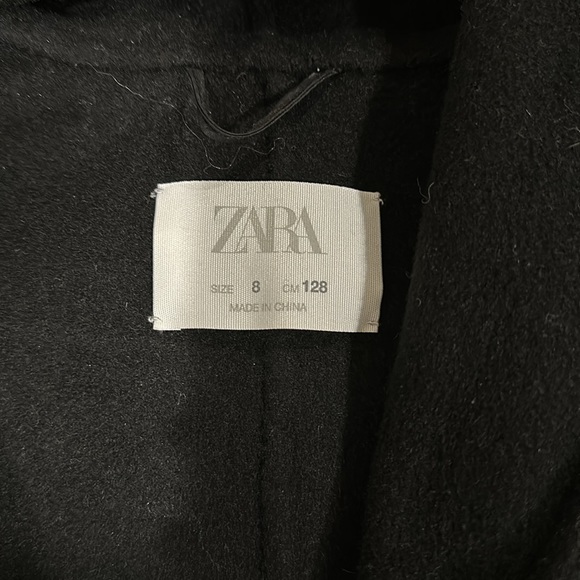 Zara girls wool coat - Picture 2 of 4